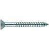 Hillman Wood Screw, #6, 1-1/4 in, Zinc Plated Steel Flat Head Phillips Drive, 10 PK 5775